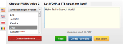 ivona text to speech with crack all voices